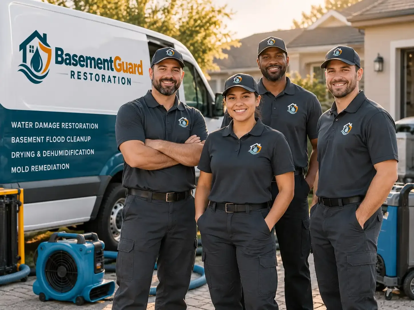 Basement Water Damage Restoration company in Cumming, IA